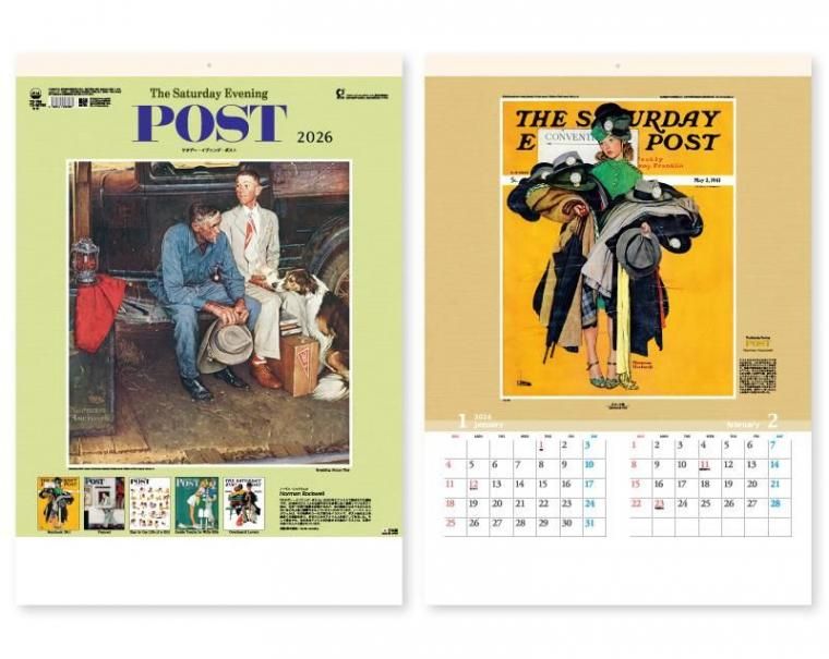 2026年 TD-756 サタデー・イブニング・ポスト(ノーマン・ロックウェル
