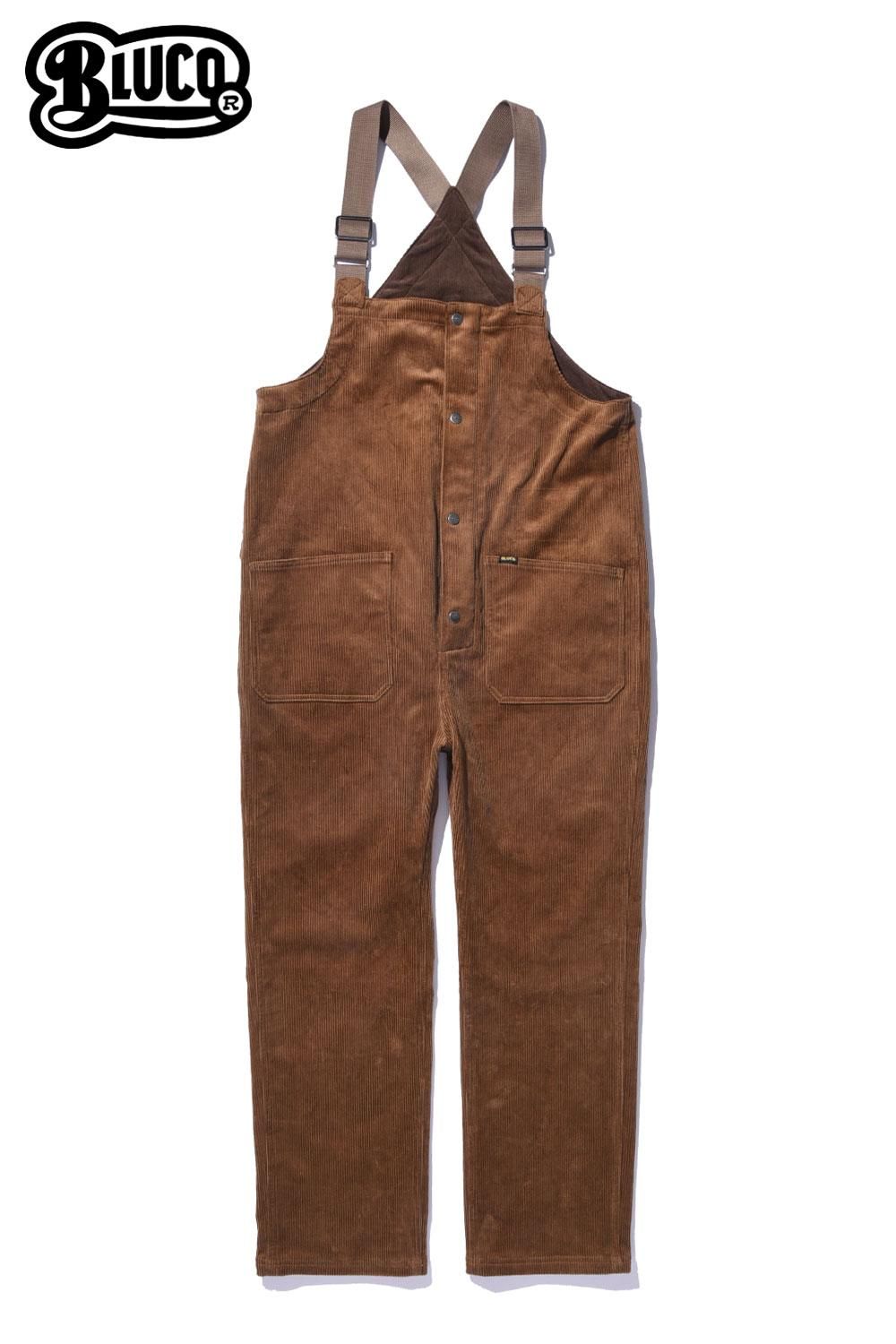 BLUCO WORK GARMENT(ブルコ) コーデュロイオーバーオール OL-150W-022