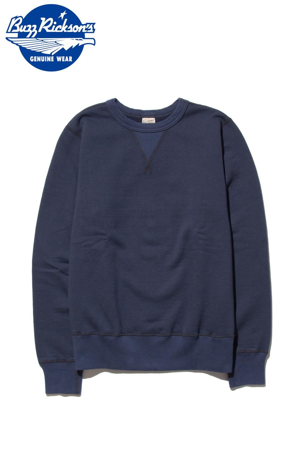 バズリクソンズ(BUZZ RICKSON'S) クルーネックスウェット SET-IN CREW