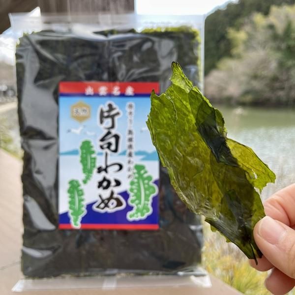 片句わかめ（板わかめ）30g【松江市鹿島町・山本】