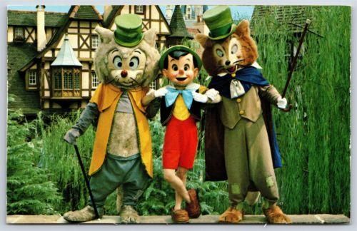 ピノキオ ギデオン ファウルフェロー ポストカード - ディズニー