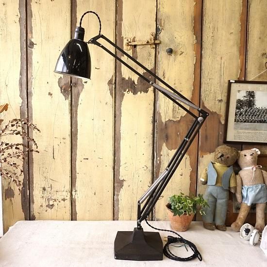 イギリス アングルポイズ 1209 ブラック 30年代 超希少 極上