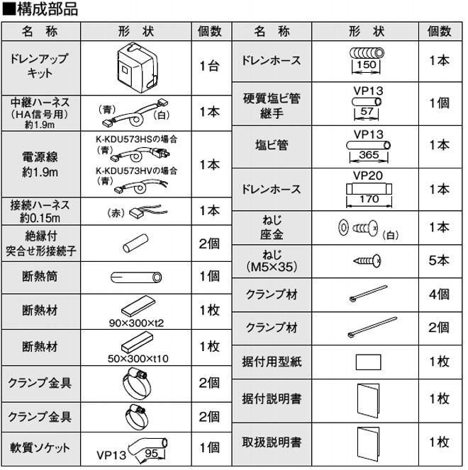 ドレンアップキット/ドレンポンプキット 空調関連部材 オーケー器材