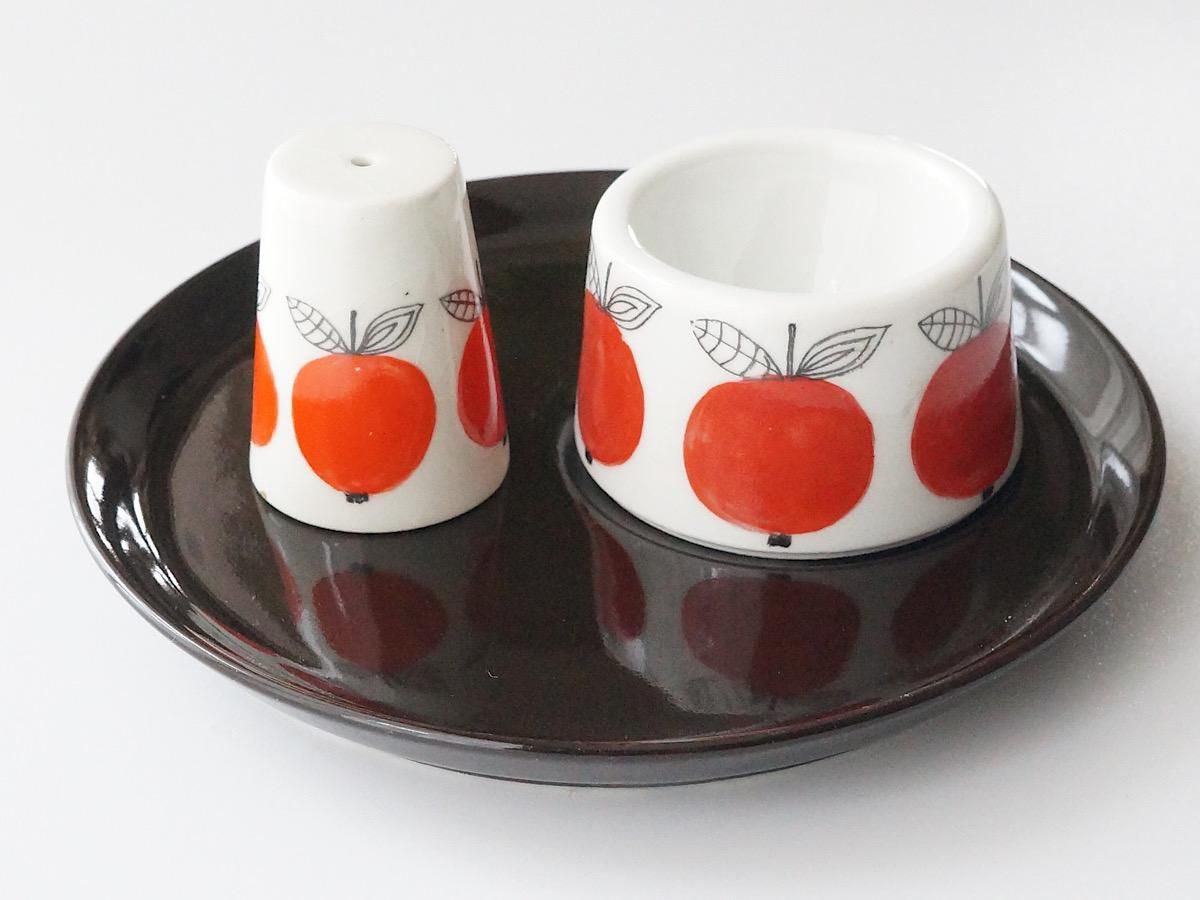 ARABIA アラビア Omena エッグスタンド プレートセット(エステリ