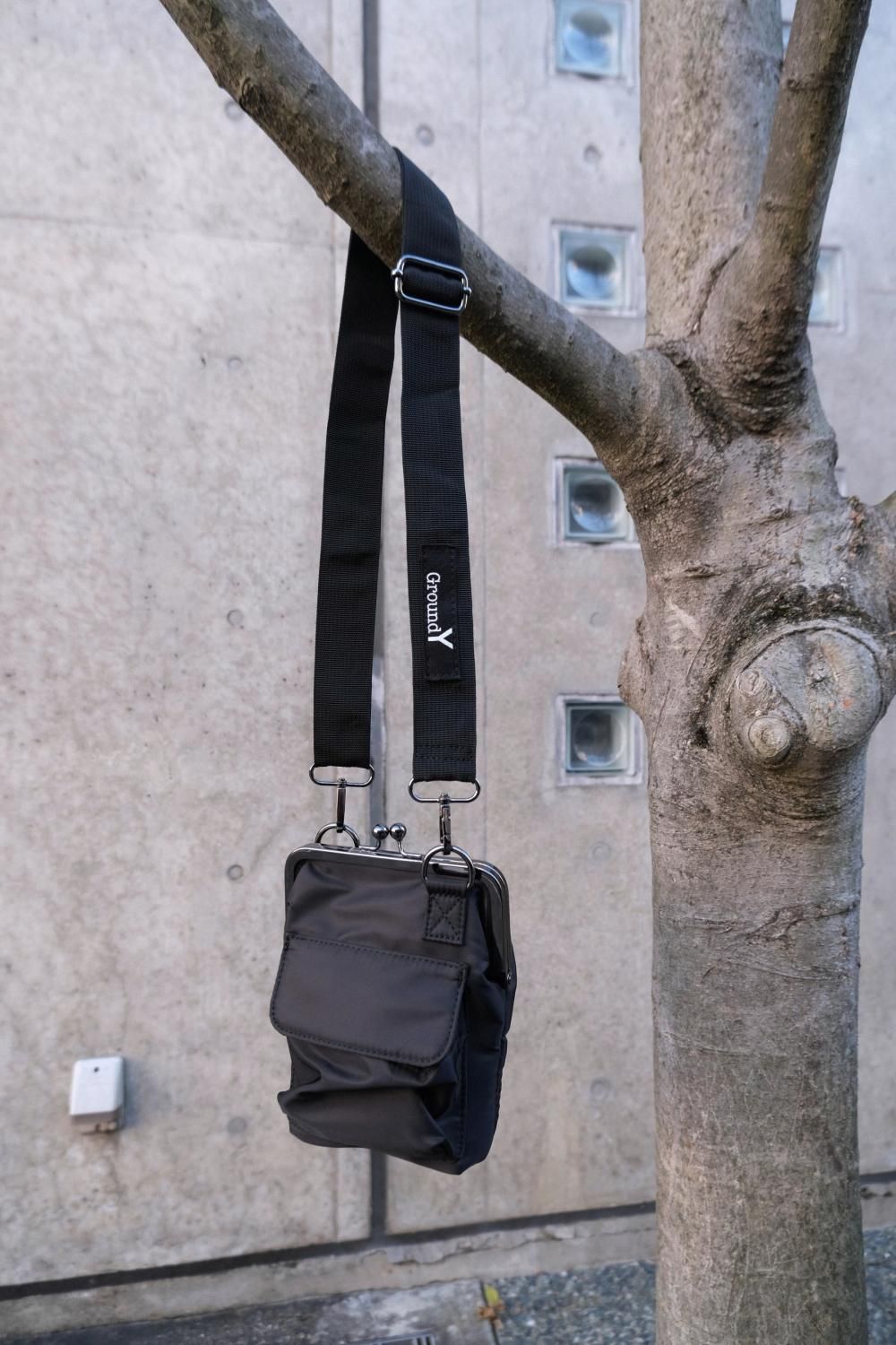 Ground Y [グラウンドワイ] Mini Clasp Shoulder Bag＜がま口ミニ