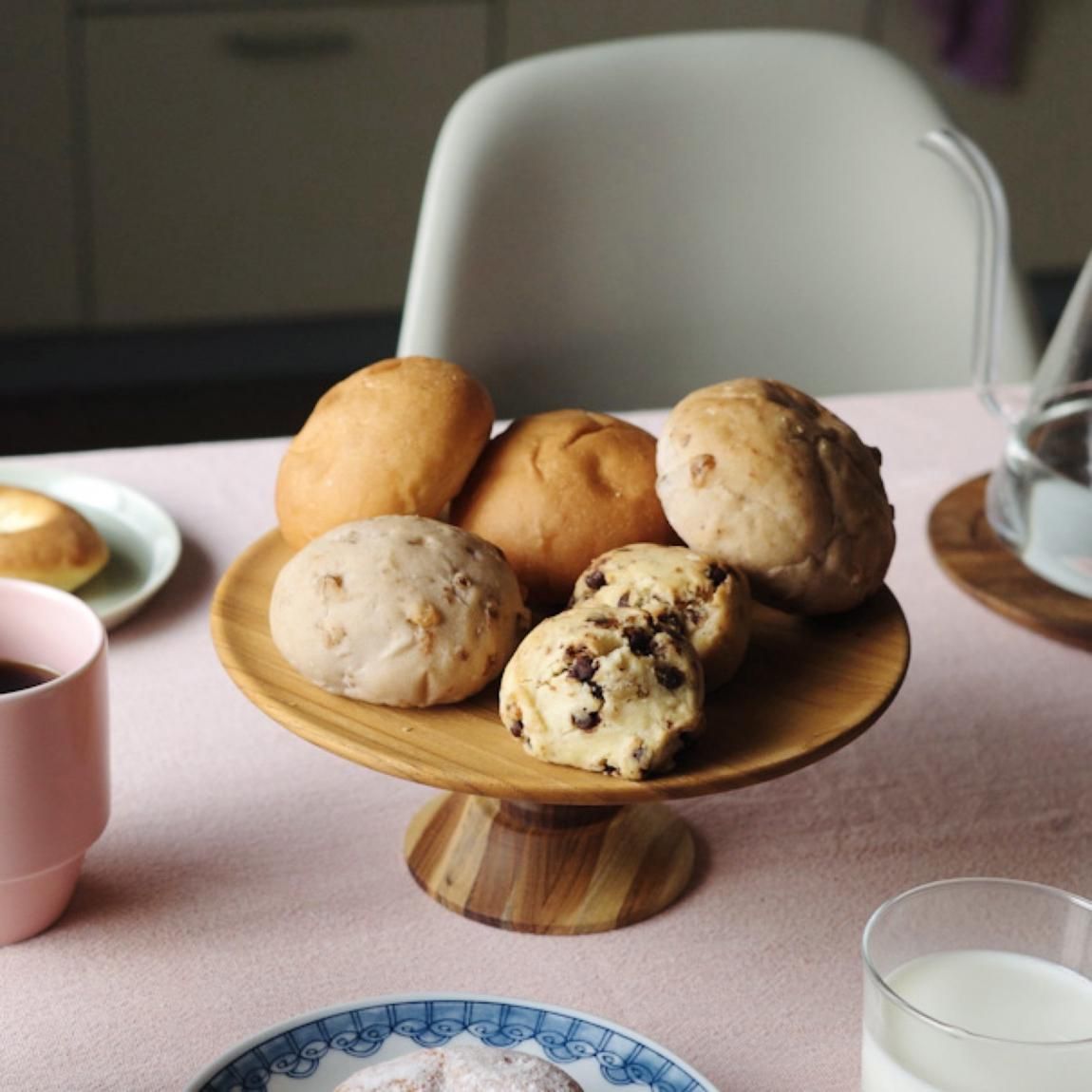 ウッドコンポート皿 | ケーキスタンド | S/M/L 木製コンポート