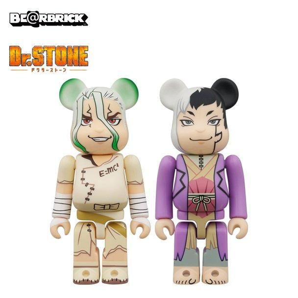 BE@RBRICK 石神千空 & あさぎりゲン 2PCS SET - ベアブリックのお店