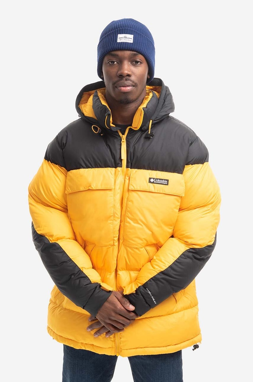 Columbia jacket Ballistic Ridge Oversized Puffer men's yellow