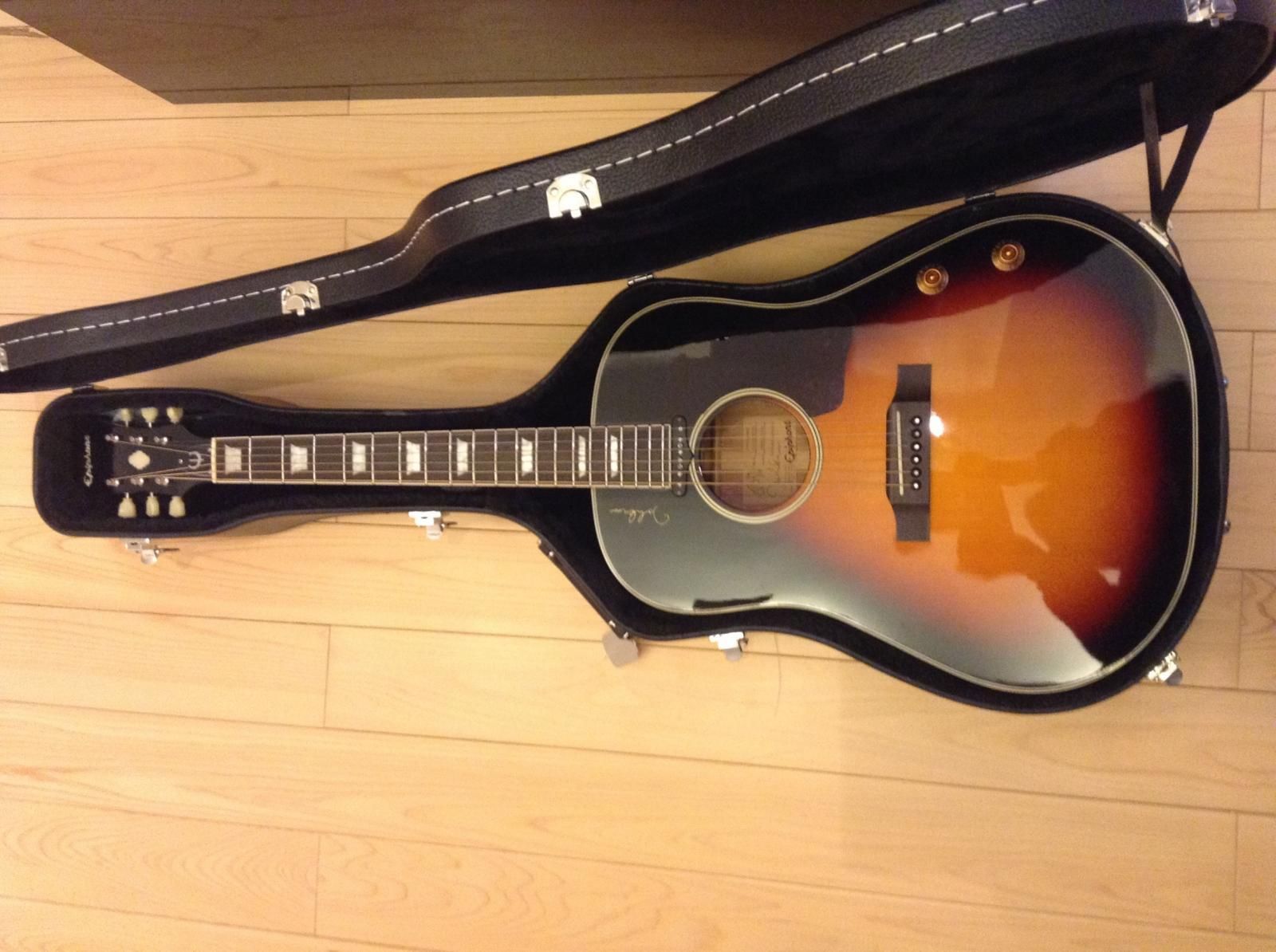 Epiphone /エレアコ John Lennon EJ-160E/VC 超美品！ - C・I・K