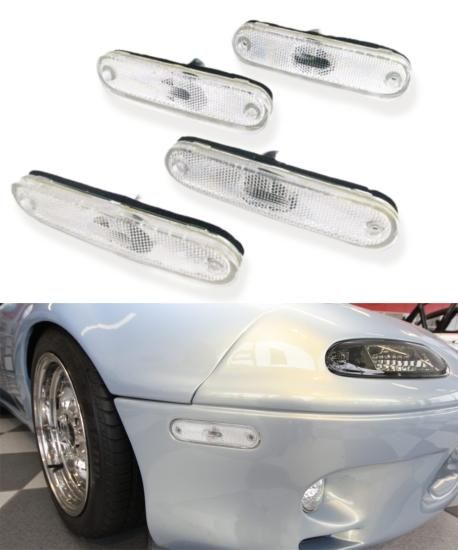 ロードスター クリア サイドリフレクター クリアサイドマーカー NA NB