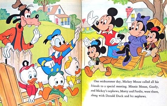 英語〉Walt Disney's MICKEY MOUSE and the Best-neighbor contest -a