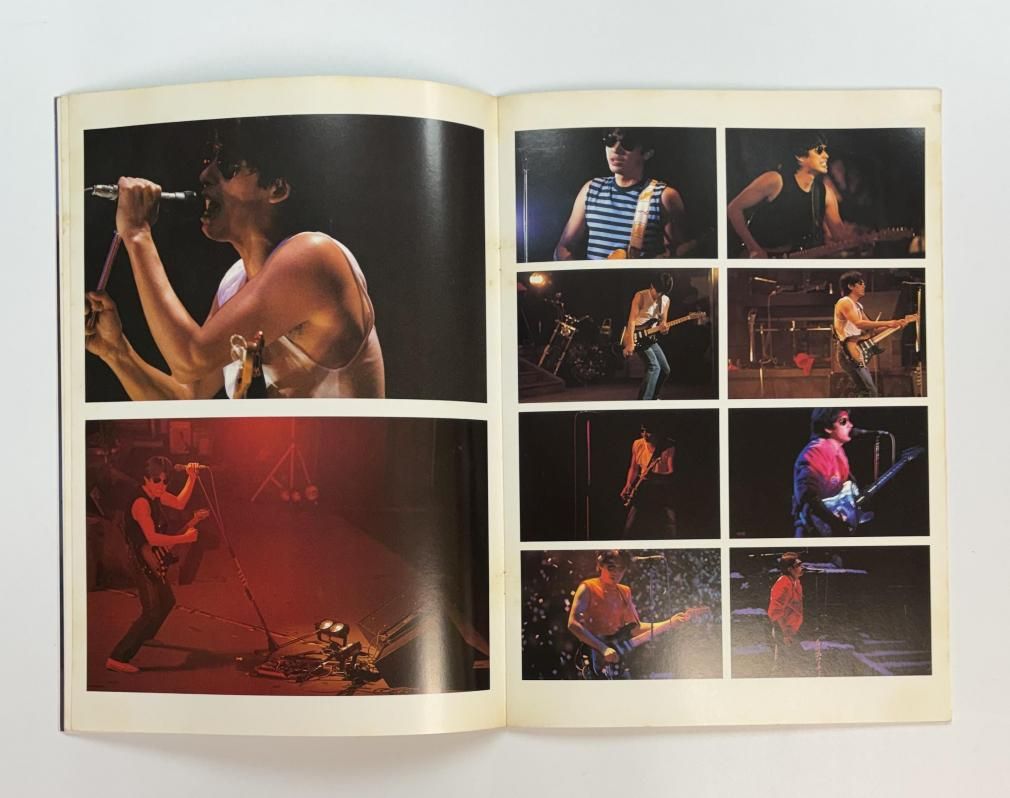 浜田省吾 1984年ツアー・パンフレット ON THE ROAD 横浜スタジアム A