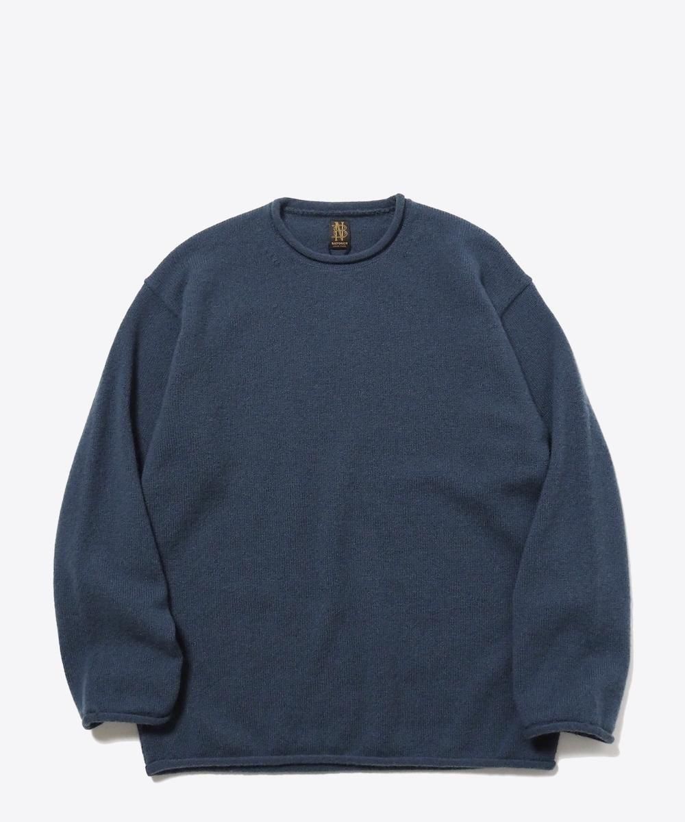 BATONER BLUEFACE ROLL NECK | メンズウールセーター - CHANTILLY-2F
