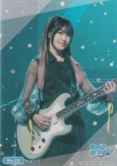 No.22 CV：立石凛(千早愛音)】 ブシロードトレーディングカード