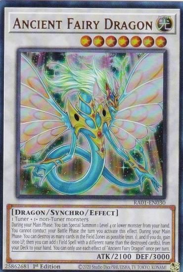 遊戯王 RA01-EN030 エンシェント・フェアリー・ドラゴン (英語版 1st