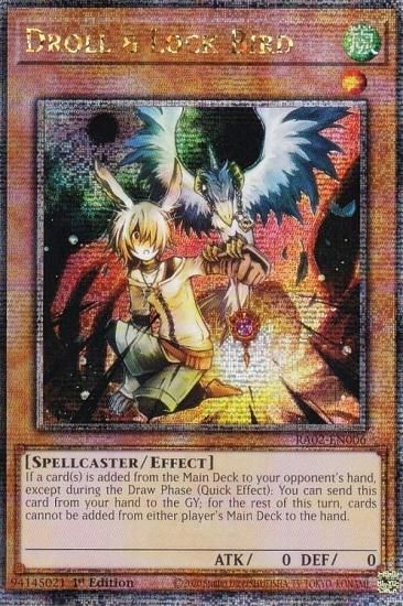 遊戯王 RA02-EN006 ドロール＆ロックバード (英語版 1st Edition 25th