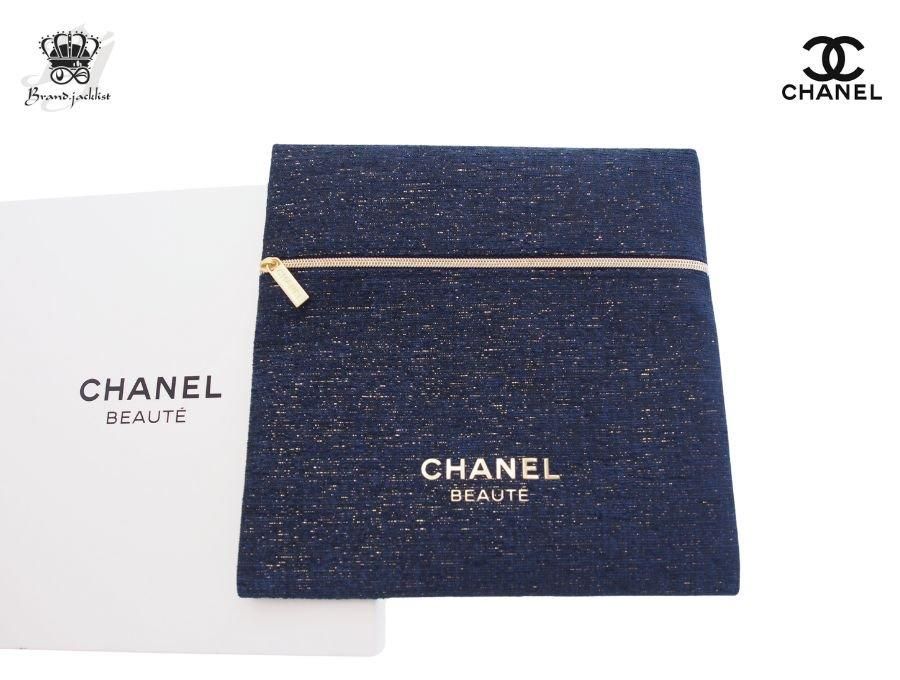 シャネル ノベルティ コフレポーチ 2023 ホリデーシーズン限定 薄型