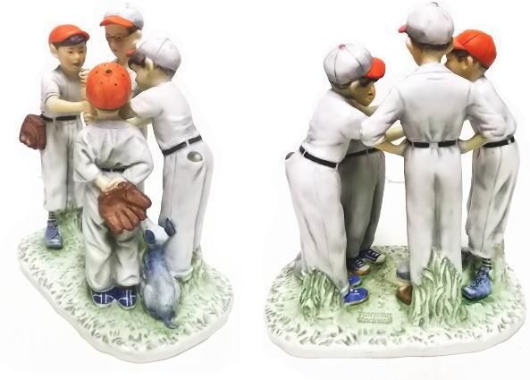 ノーマン・ロックウェル Choosing Up ベースボール 野球少年たち