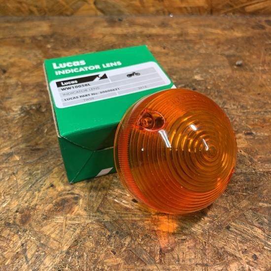LUCAS ウインカー交換用レンズ - トライアンフ・BSA 旧車パーツ