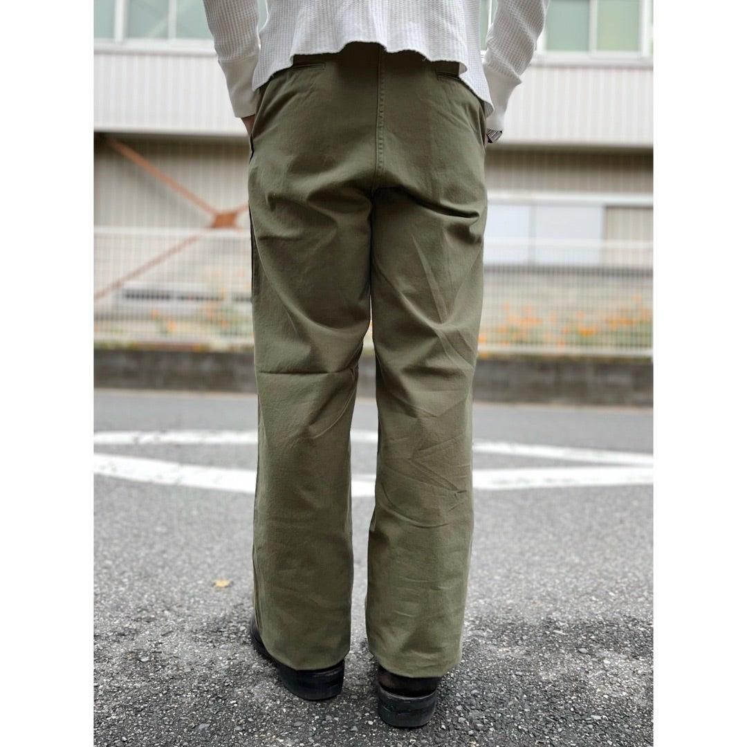 JELADO(ジェラード) 41Khaki Lastresort Chino Cloth Plain Olive