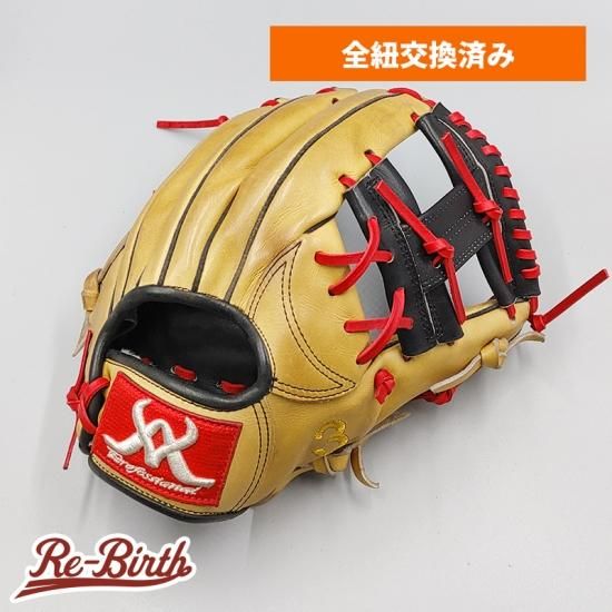 全紐交換済み】 ANTLER 硬式グローブ / 内野手用 型付け済み