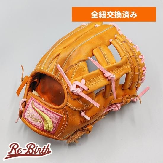 全紐交換済み 】 スラッガー 軟式グローブ / 内野手用 型付け済み