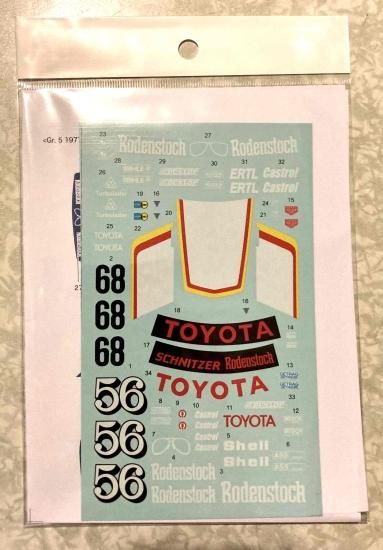 1/24 Toyota Celica Turbo LB Gr.5 1977 DP268 - Finisher's