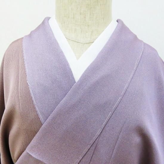 江戸小紋 二反使い 万筋 青海波 別注誂え 御仕立上がり(3287)LYM