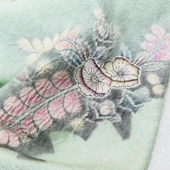 訪問着 辻が花 樋熊哲也 逸品作品コレクション 訪問着 御仕立上(3298