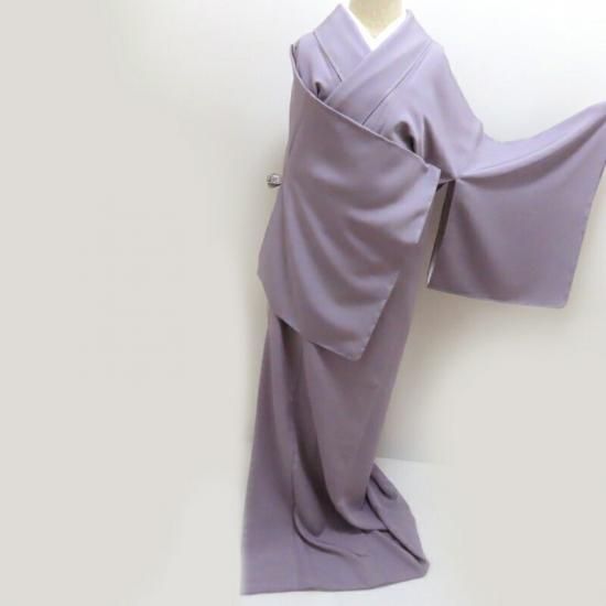 色無地 小紋 新品 濱縮緬 お茶席着物 式事 フォーマル 薄色 御仕立上り