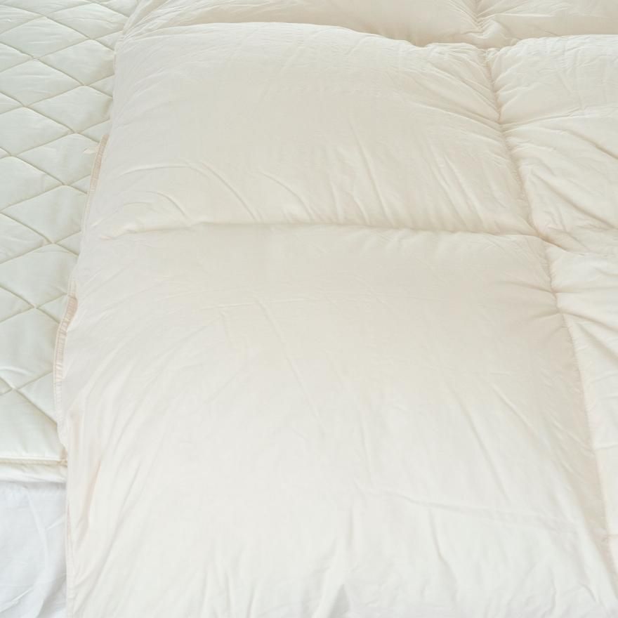 国産羽毛布団 本掛け モスコビースティッキーダウン（手選別）ロイヤル