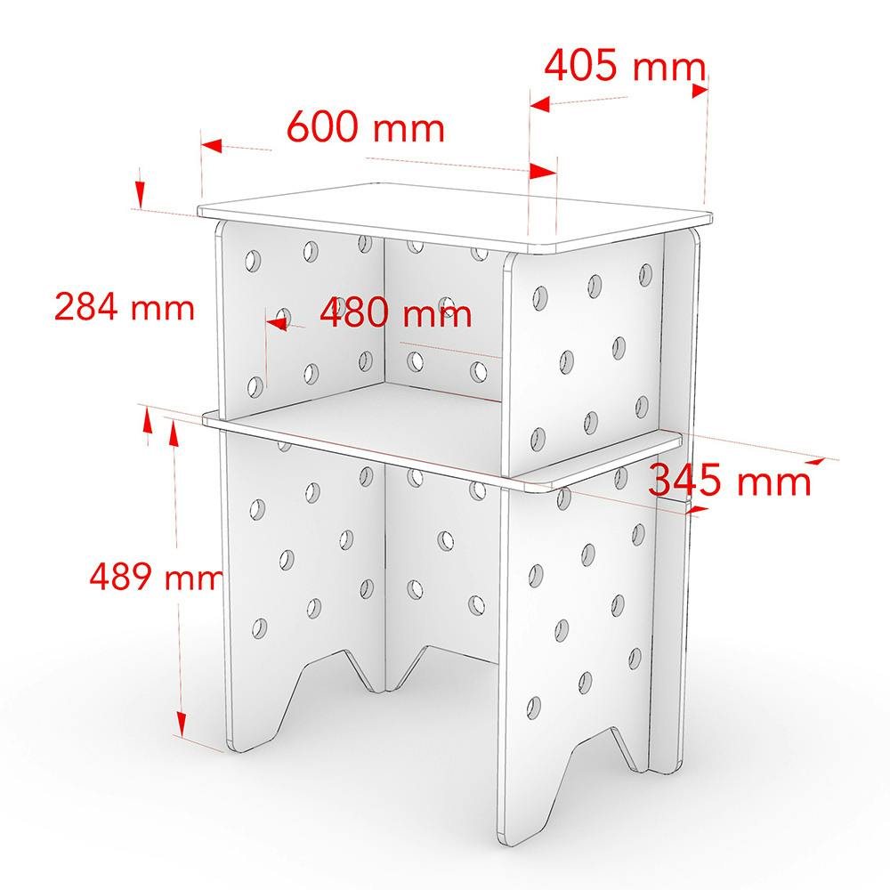 CDM】持ち運びできるカウンターテーブル S【別送品】(販売終了