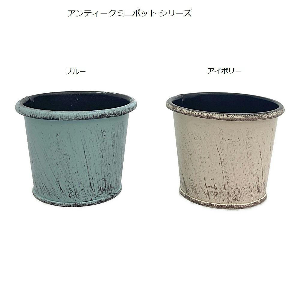 アンティークミニポット アイボリー | 鉢・プランター・花台・温室