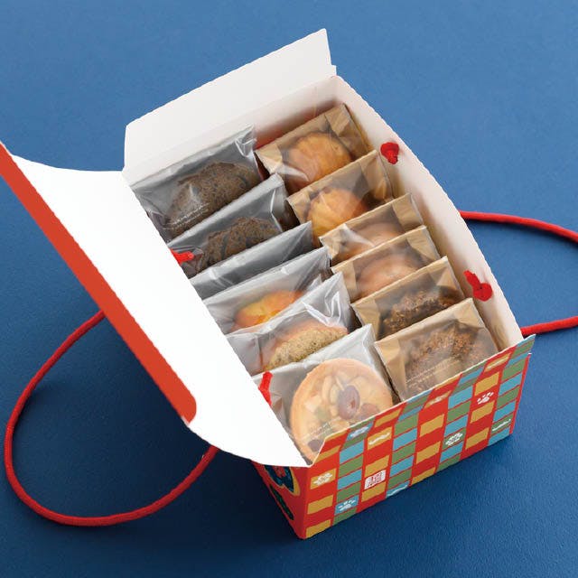 ヘッズ ギフトボックス W240×D160×H110mm 赤 10枚 迎春ギフトボックス