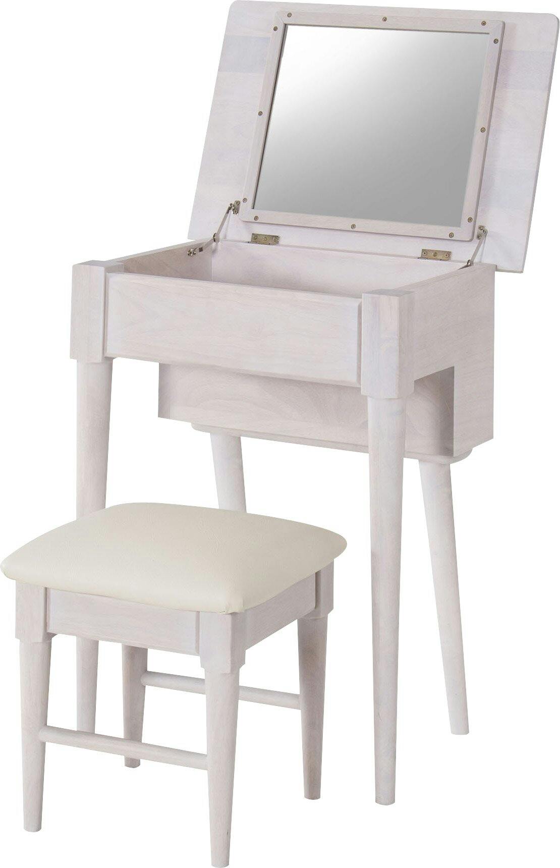 さくら 【ドレッサーの方】ドレッサー+椅子セット さくら 【ドレッサー