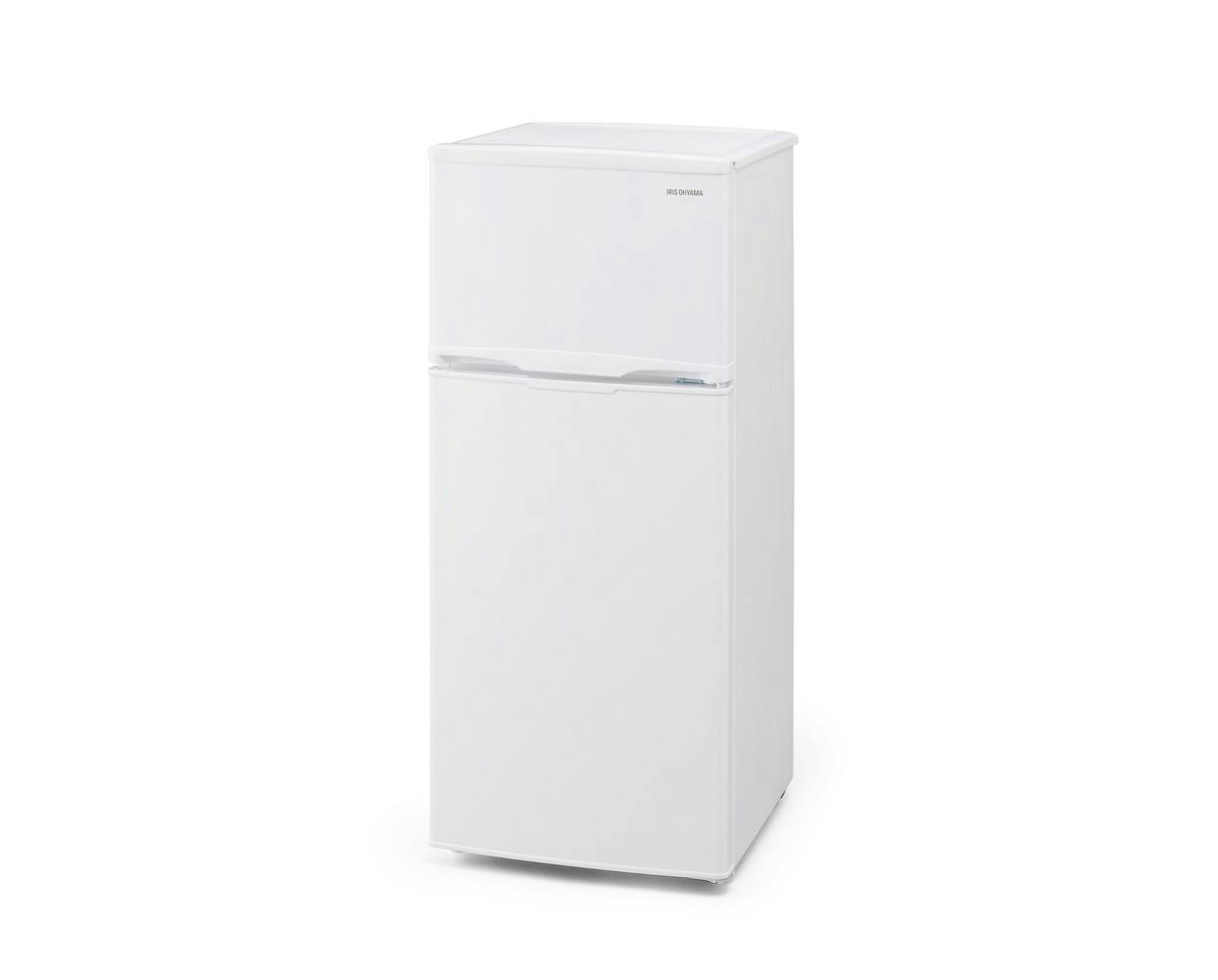 アイリスオーヤマ 冷凍冷蔵庫 118L IRSD-12B-W ホワイト 一人暮らし