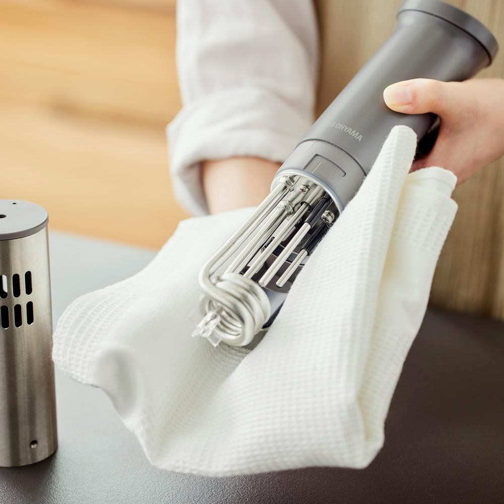 アイリスオーヤマ 低温調理器 LTC-04-H ウォームグレー 調理家電