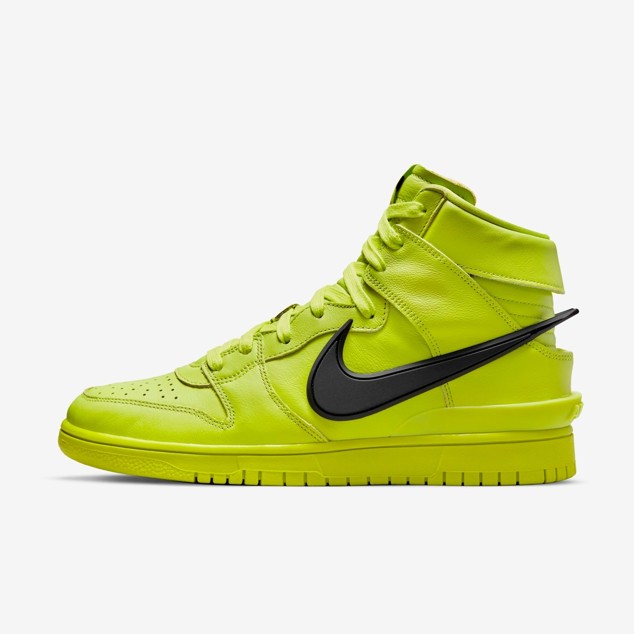 Dunk High x AMBUSH Flash Lime - Nike