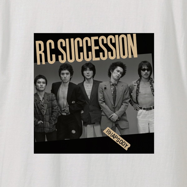 RCサクセション『RHAPSODY』ジャケットTシャツ＆「いい事ばかりは