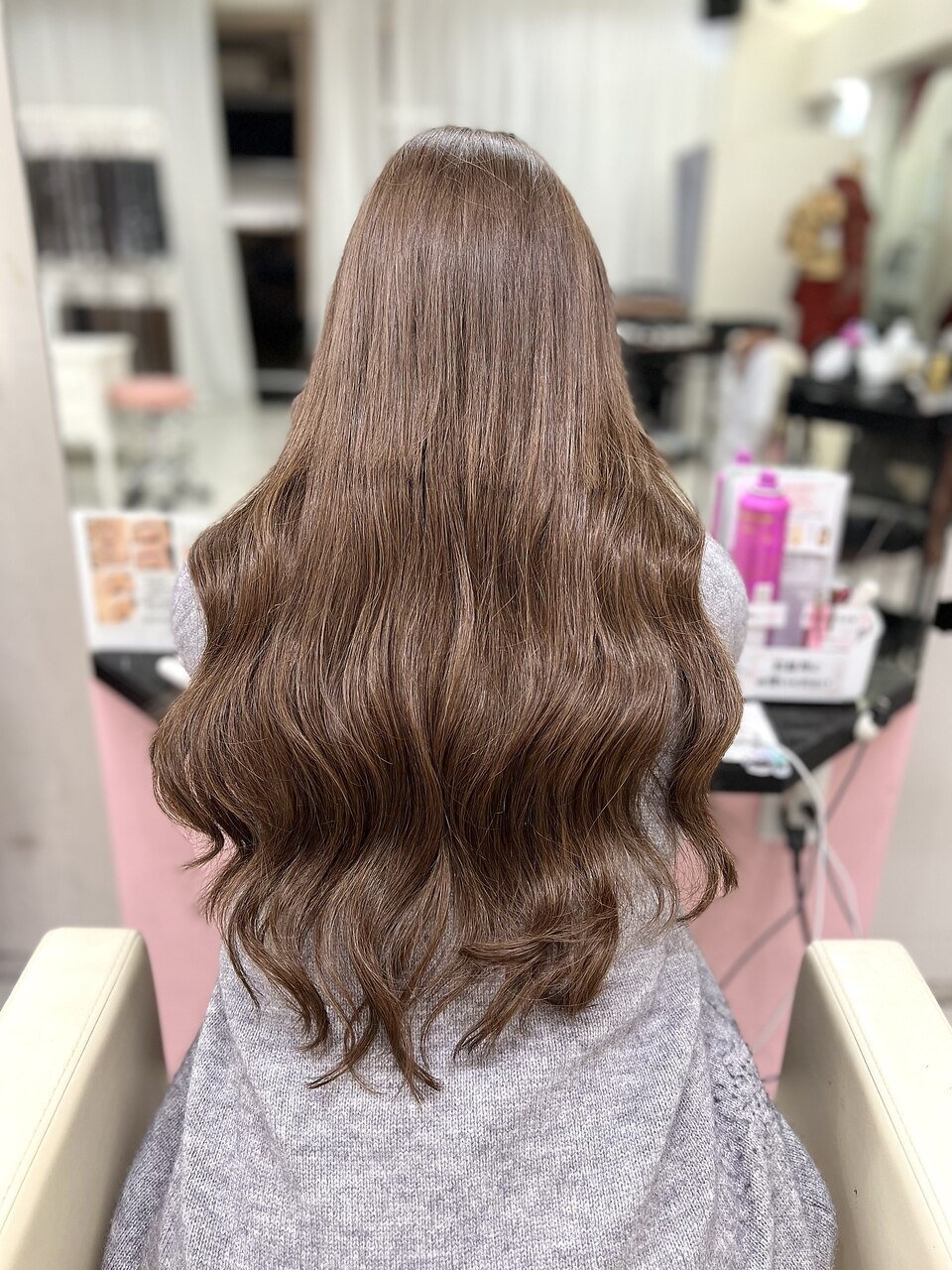 エクステ】ブラウンカラー/韓国ヘア/エクステ専門店大阪：L256156376
