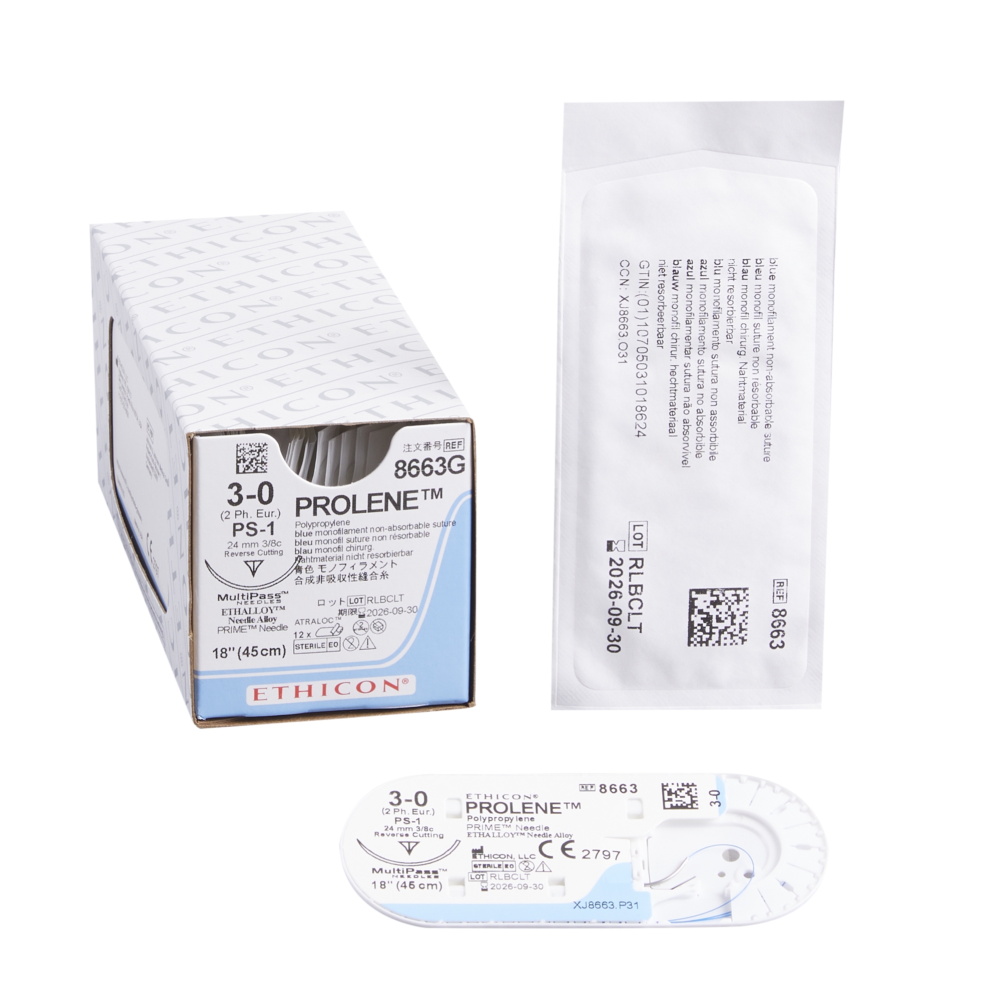 Nonabsorbable Suture with Needle Prolene™ - McKesson