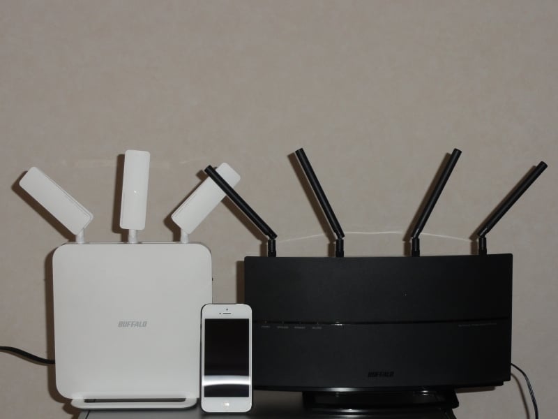 Buffaloの無線LAN、最上位2機種をみっちり比較する [LAN・無線LAN・Wi