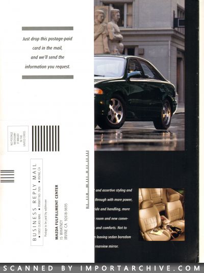 1998 Mazda Full Lineup Brochure (Late Version) - ImportArchive
