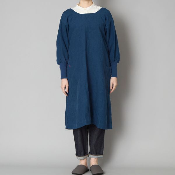 kapoc/割烹着 3rd -ワンピースのように着こなせて、コート代わりにも