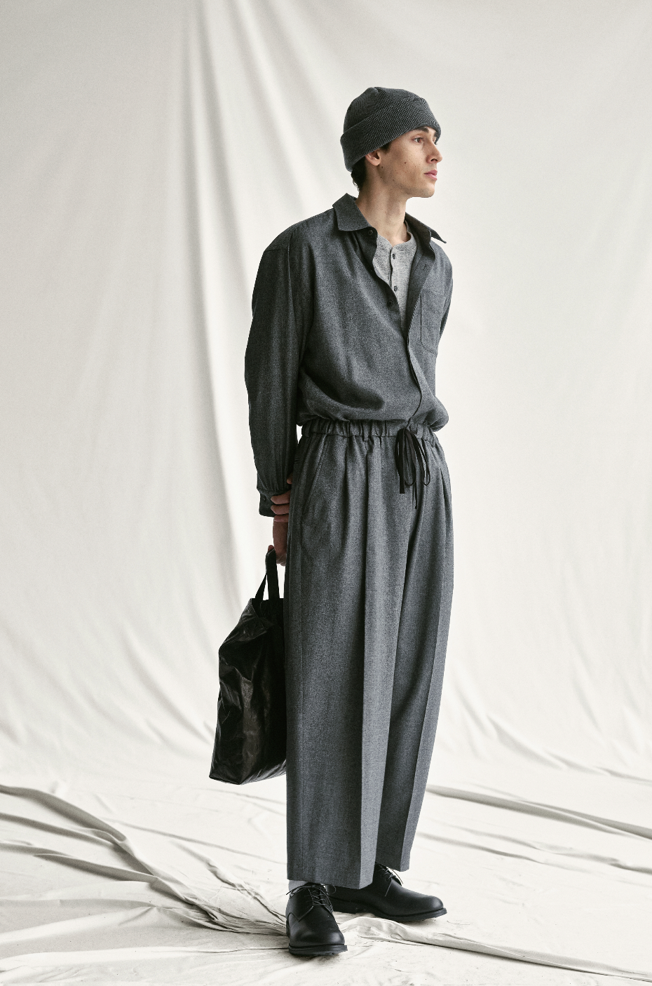 YOKO SAKAMOTO] SUIT JUMP SUIT – In part