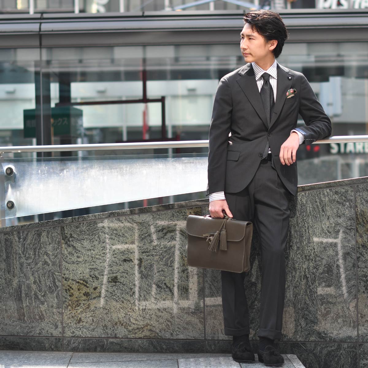 ACATE【アカーテ】ブリーフケース『GARBIN』をご紹介します