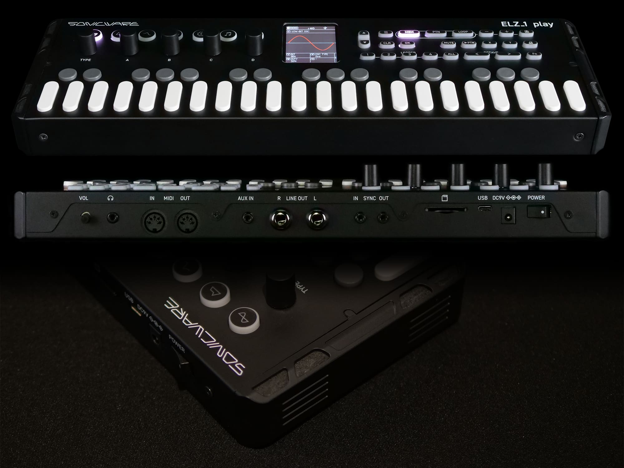 Sonicware ELZ_1 play V2 | Waldorf社とのコラボによるルーパー搭載の