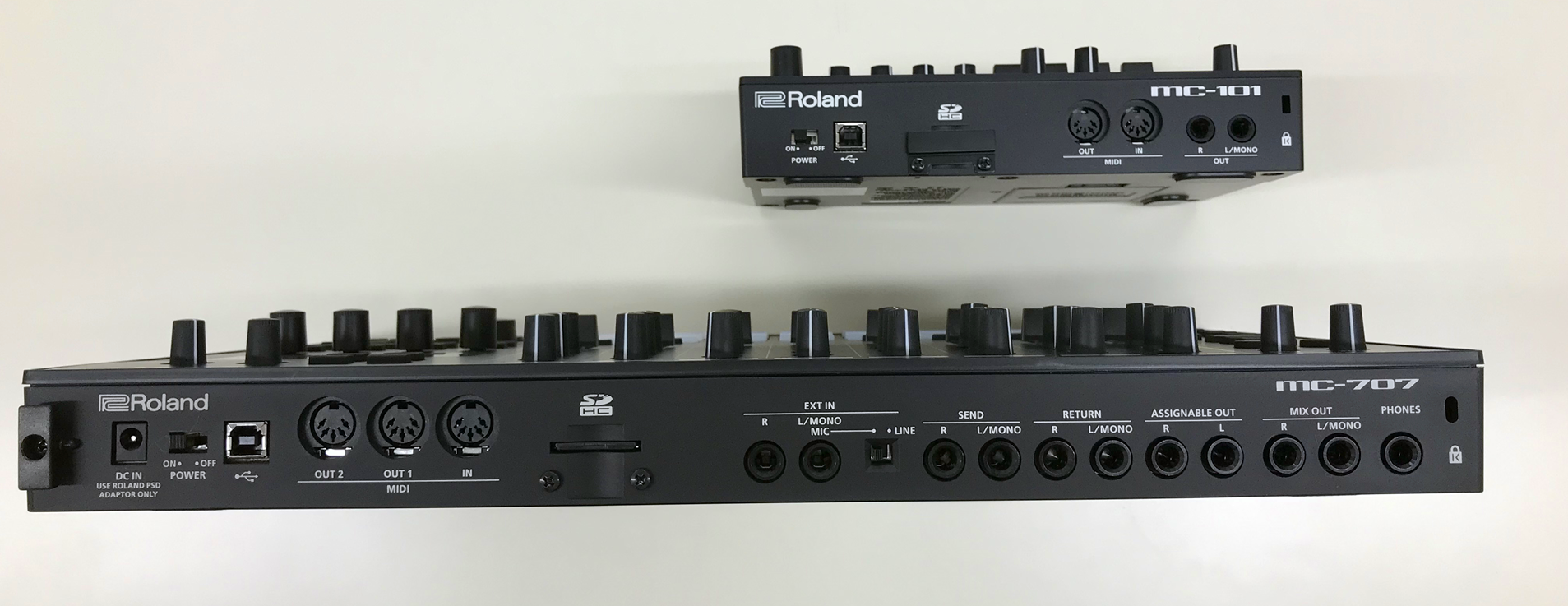 Roland GROOVEBOX MC-707 / MC-101 | 直感的操作でエレクトロニック