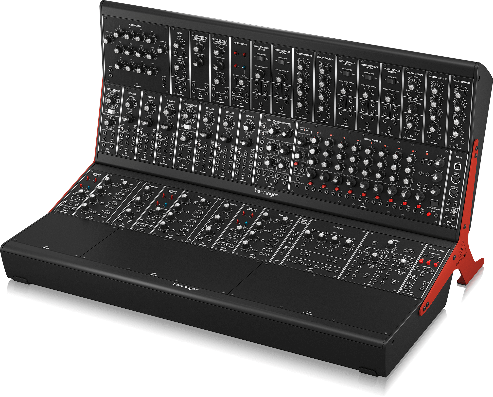 Behringer System 55 / 35 / 15 Modular Synthesizer | 70年代のMoog