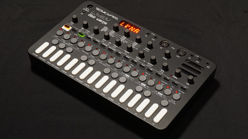 SONICWARE LIVEN 8bit warps | 8ビット波形メモリシンセ | Digiland